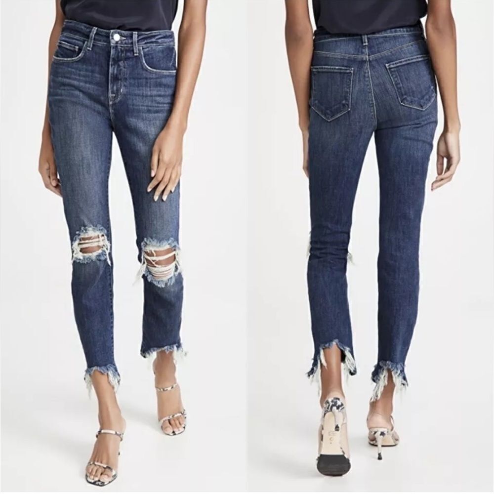 L'Agence High Line Skinny Maigre High Rise Jeans Size 28